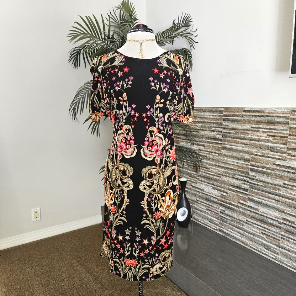Roberto Cavalli floral dress